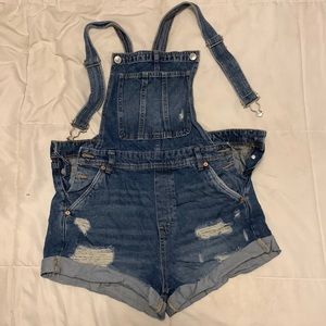 Divided Jean overalls size 8